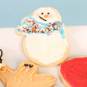 36 Buttercream Frosted Sugar Cookies