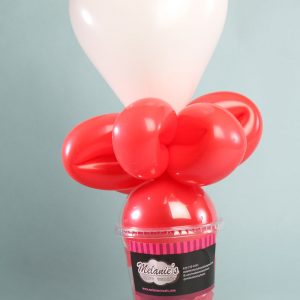 Valentine's Heart Balloon Cup