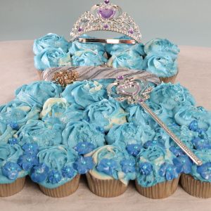 Strawberry Cupcake Princess Cake